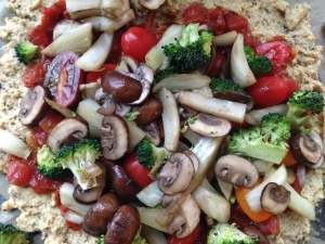 Vegan pizza