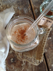 Chai spice ontbijt smoothie