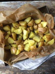 geroosterde aardappelen